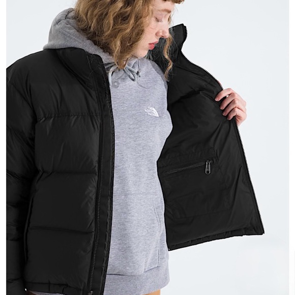 *NEW* North Face 1996 Nuptse Women's Black Puffer Jacket - Picture 4 of 6